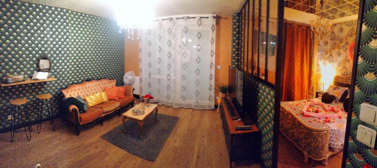 Romantisme Et Glamour Avec Spa ,Jardin Proche Zenith Dijon Bagian luar foto
